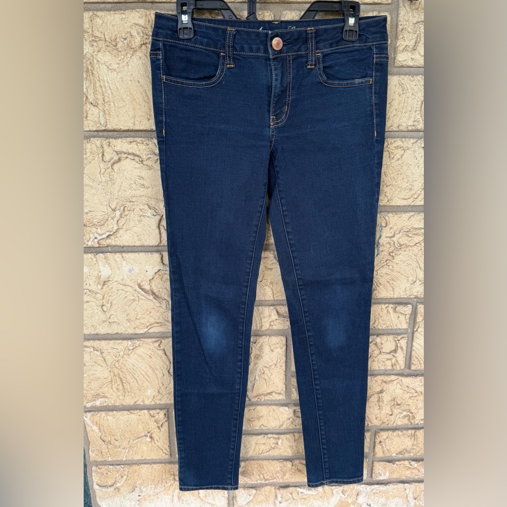 American Eagle Super Stretch Classic Jeggings Denim Jeans Size 6